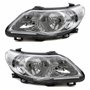 Par Farol Vw Gol Voyage G5 2008 Até 2012 Saveiro G5 2008 Até 2013 Máscara Cromada Defletor Logo