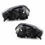 Par Farol Vw Gol Voyage G5 2008 Até 2012 Saveiro G5 2008 Até 2013 Máscara Cromada Defletor Malha