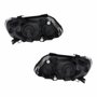 Par Farol Vw Gol Voyage G5 2009 Até 2012 Saveiro G5 2009 Até 2013 Máscara Cromada
