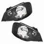 Par Farol Vw Golf 2008 Até 2013 Máscara Negra