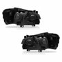 Par Farol Vw Golf 2008 Até 2013 Máscara Negra