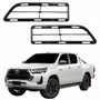 Par Grade Parachoque Central Toyota Hilux Srv 2021 Até 2023