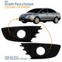 Par Grade Para-choque Citroen C4 Pallas 2006 Até 2012 Com Furo