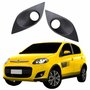 Par Grade Parachoque Fiat Palio 2013 2014 2015 2016 2017 Com Furo Cinza