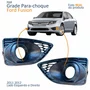 Par Grade Parachoque Ford Fusion 2011 2012 Com Furo