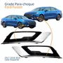 Par Grade Parachoque Ford Fusion 2017 2018 2019 Com Friso Cromado