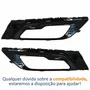 Par Grade Parachoque Ford Fusion 2017 2018 2019 Com Friso Cromado