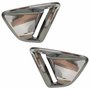 Par Grade Parachoque Ford New Fiesta Mexicano 2011 2012 2013 Cromado