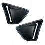 Par Grade Parachoque Ford New Fiesta Mexicano 2011 2012 2013 Preto Texturizado