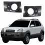 Par Grade Parachoque Hyundai Tucson 2005 Até 2016 Com Furo