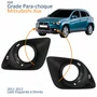 Par Grade Parachoque Mitsubishi Asx 2011 2012 Com Furo