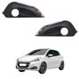 Par Grade Parachoque Peugeot 208 2017 2018 2019 2020 Com Furo Com Friso Cromada