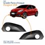 Par Grade Para-choque Peugeot 208 2017 2018 2019 2020 Com Friso Preto