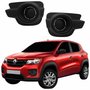 Par Grade Parachoque Renault Kwid 2017 2018 2019 2020 Sem Furo