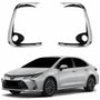Par Grade Parachoque Toyota Corolla 2020 2021 2022 Com Furo Com Friso Cromado