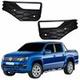 Par Grade Parachoque Vw Amarok 2017 Até 2021 Com Furo Com Sensor