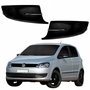 Par Grade Para-choque Vw Fox 2011 2012 2013 2014 Sem Furo Com Friso Cromado