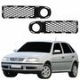Par Grade Parachoque Vw Gol G3 1999 2000 2001 2002 2003 Fase 1 Com Furo