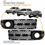 Par Grade Parachoque Vw Gol Parati Saveiro G3 2003 2004 2005 Com Furo Fase 2