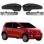 Par Kit Capa Com Pisca Retrovisor Vw Up 2013 2014 Liso
