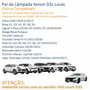 Par Lâmpada Xenon D3s Lucas