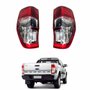 Par Lanterna Traseira Ford Ranger 2013 Até 2018 Bicolor Cristal