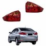 Par Lanterna Traseira Canto Honda City 2015 Até 2021