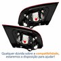 Par Lanterna Traseira Fiat Siena G4 2008 Até 2013 Tampa Bicolor