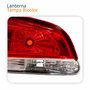 Par Lanterna Traseira Fiat Siena G4 2008 Até 2013 Tampa Bicolor