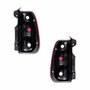 Par Lanterna Traseira Fiat Uno Vivace 2011 2012 2013 2014 Bicolor Cristal