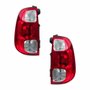 Par Lanterna Traseira Fiat Uno Vivace 2011 2012 2013 2014 Bicolor Cristal