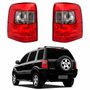 Par Lanterna Traseira Ford Ecosport 4x4 2004 2005 2006 2007 2008 Bicolor Fume