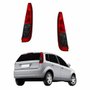 Par Lanterna Traseira Ford Fiesta Hatch 2008 Até 2016 Fumê
