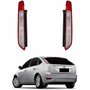 Par Lanterna Traseira Ford Focus Hatch 2009 2010 2011 2012 Bicolor Cristal