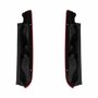 Par Lanterna Traseira Ford Focus Hatch 2009 2010 2011 2012 Bicolor Cristal