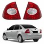 Par Lanterna Traseira Ford Focus Sedan 2009 2010 2011 2012 Bicolor Cristal