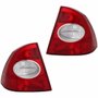 Par Lanterna Traseira Ford Focus Sedan 2009 2010 2011 2012 Bicolor Cristal