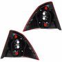 Par Lanterna Traseira Ford Focus Sedan 2009 2010 2011 2012 Bicolor Cristal