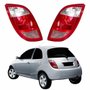 Par Lanterna Traseira Ford Ka 2002 Até 2007 Bicolor Ré Cristal