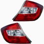 Par Lanterna Traseira Honda Civic 2012 2013 2014 2015 2016 Canto Bicolor