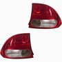 Par Lanterna Traseira Honda New Civic 2007 2008 2009 2010 2011 Canto Bicolor