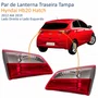 Par Lanterna Traseira Hyndai Hb20 Hatch 2012 Até 2019 Tampa Bicolor