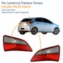 Par Lanterna Traseira Hyndai Hb20 Hatch 2012 Até 2019 Tampa Fumê