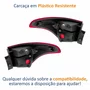 Par Lanterna Traseira Hyndai Hb20 Hatch 2012 Até 2019 Tampa Fumê