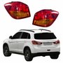 Par Lanterna Traseira Mitsubishi Asx 2011 Até 2018 Canto Bicolor Com Led