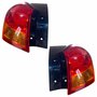 Par Lanterna Traseira Mitsubishi Asx 2011 Até 2018 Canto Bicolor Com Led