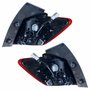 Par Lanterna Traseira Mitsubishi Asx 2011 Até 2018 Canto Bicolor Com Led