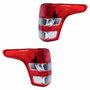 Par Lanterna Traseira Mitsubishi L-200 Triton 2017 2018 2019 2020 Bicolor Cristal