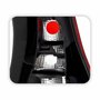Par Lanterna Traseira Renault Sandero 2012 2013 2014 Bicolor Com Friso Cromado