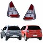 Par Lanterna Traseira Renault Sandero Stepway 2012 2013 2014 Borda Cinza